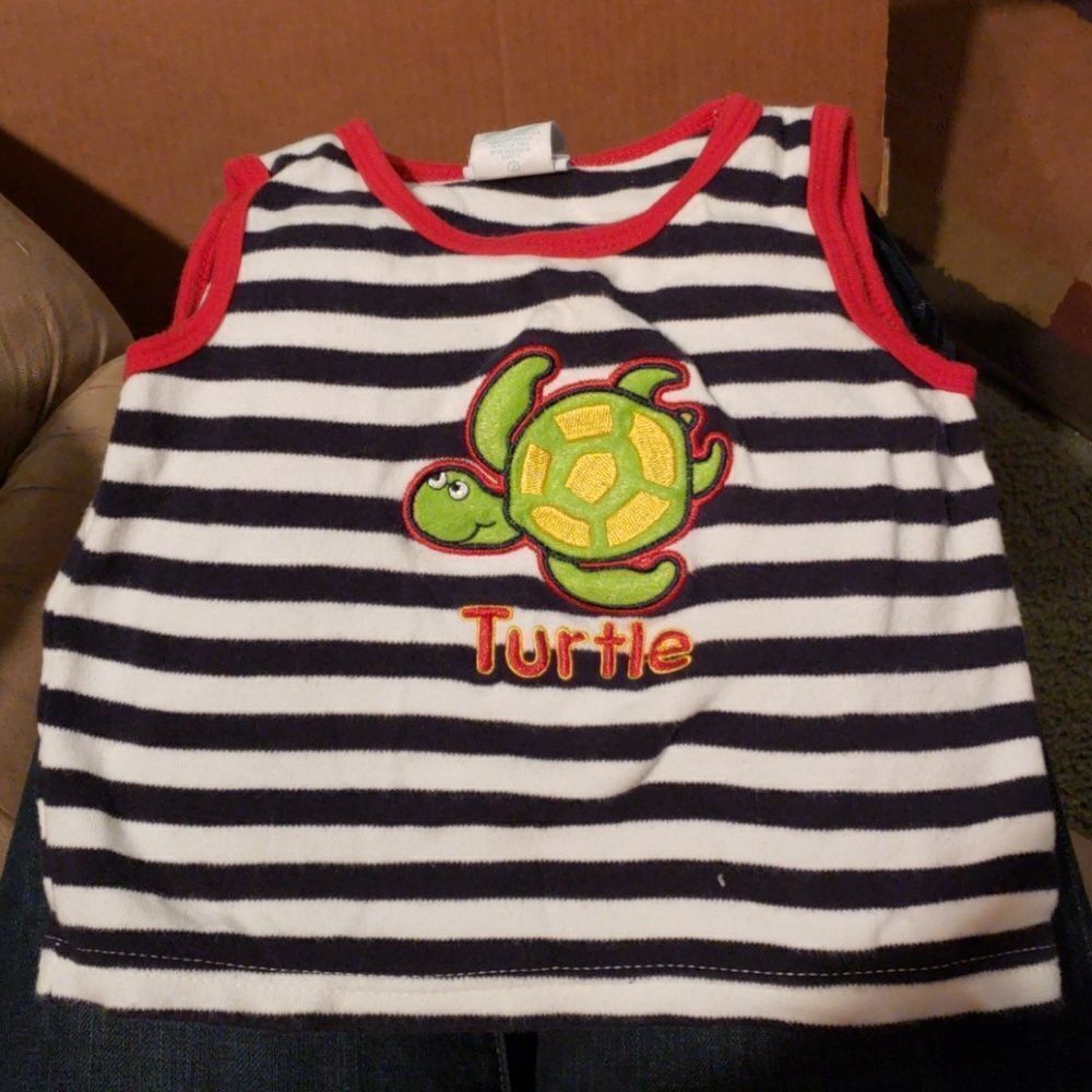 OkieDokie baby turtle tank top